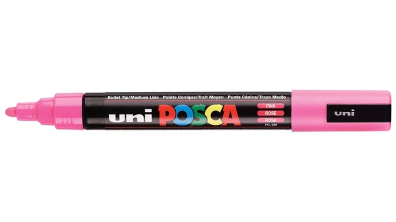 Paintmarker Uni POSCA PC5M medium roze