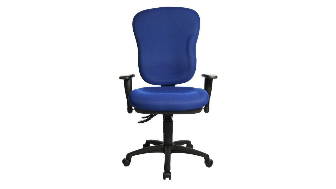 Bureaustoel Topstar Wellpoint 30 SY blauw