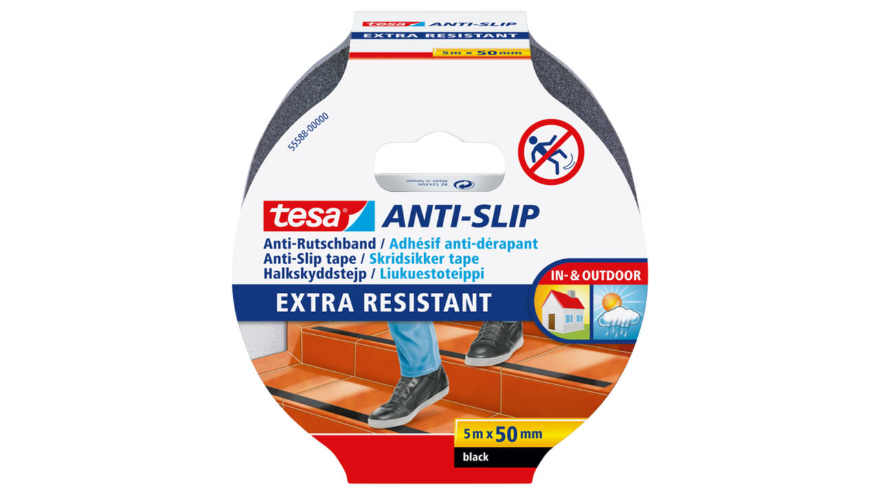 Anti-slip tape tesa® 5mx50mm zwart