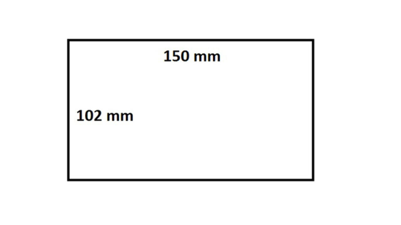 Labeletiket IEZZY Zebra 800264-605 102x150mm 25mm wit permanent 300st