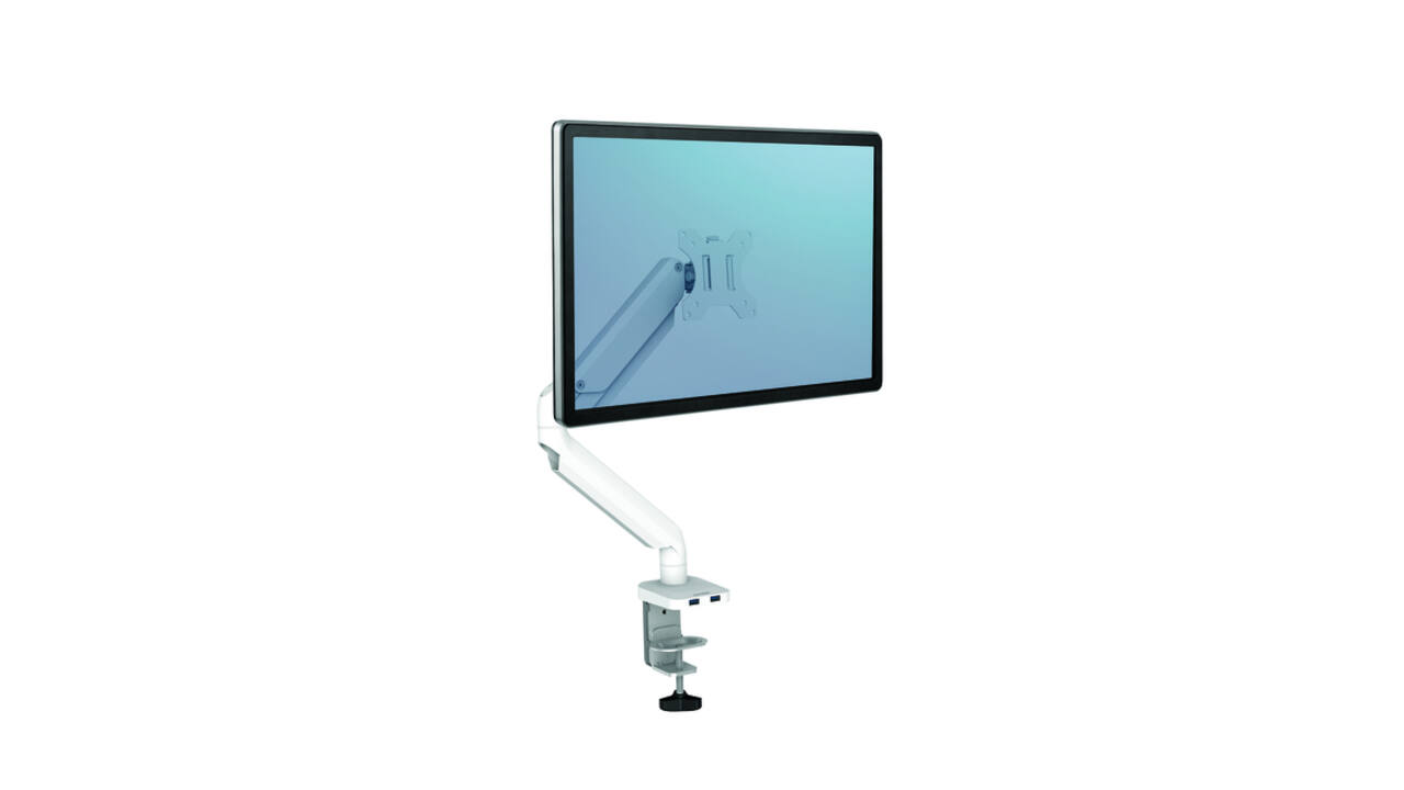 Monitorarm Fellowes Platinum Serie Single wit