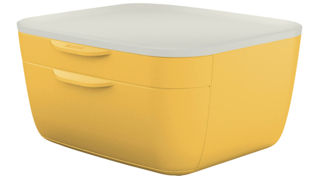 Ladenblok Leitz Cosy 2 laden geel