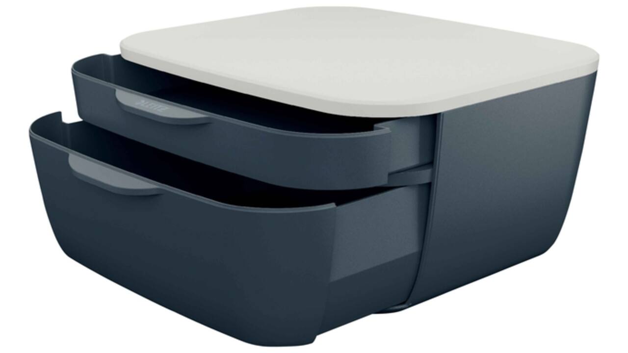 Ladenblok Leitz Cosy 2 laden grijs