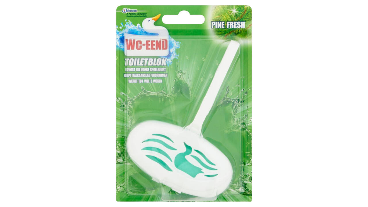 Toiletblok Wc-Eend met houder Pine Fresh