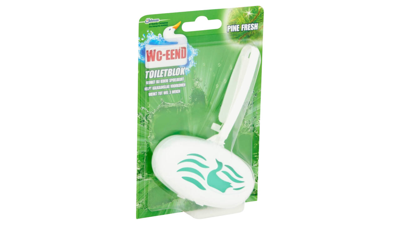 Toiletblok Wc-Eend met houder Pine Fresh