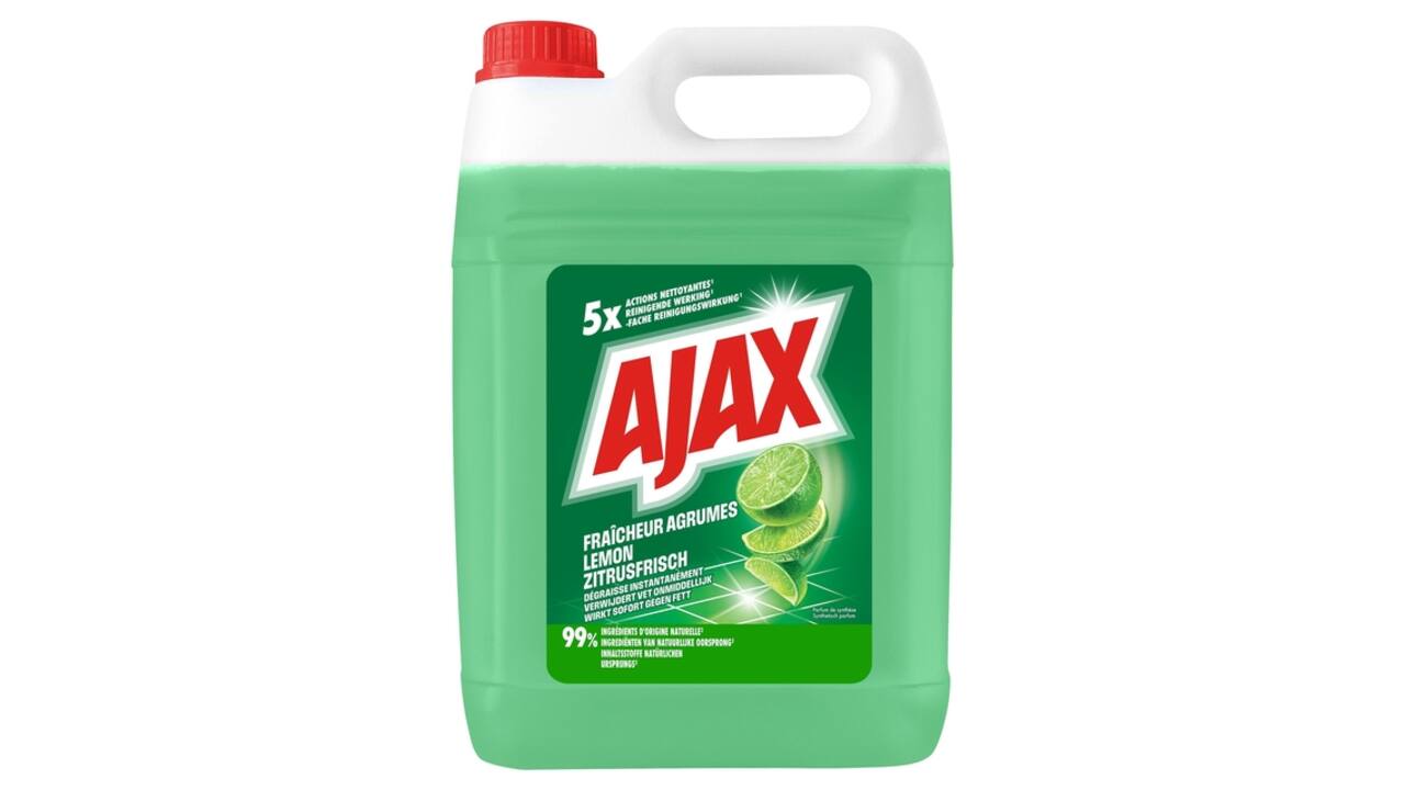 Allesreiniger Ajax Limoen fris 5L
