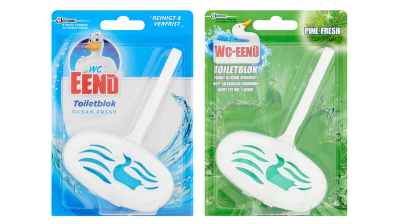 Toiletblok Wc-Eend met houder Ocean Fresh