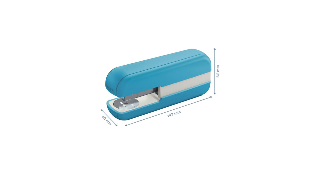 Nietmachine Leitz Cosy 30 vel 24/6 blauw
