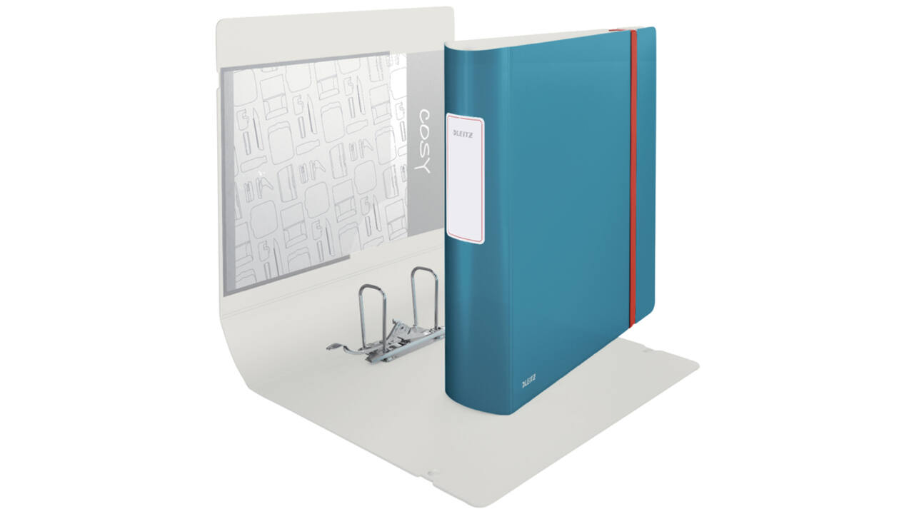Ordner Leitz Cosy Active 180° 82mm PP A4 sereen blauw