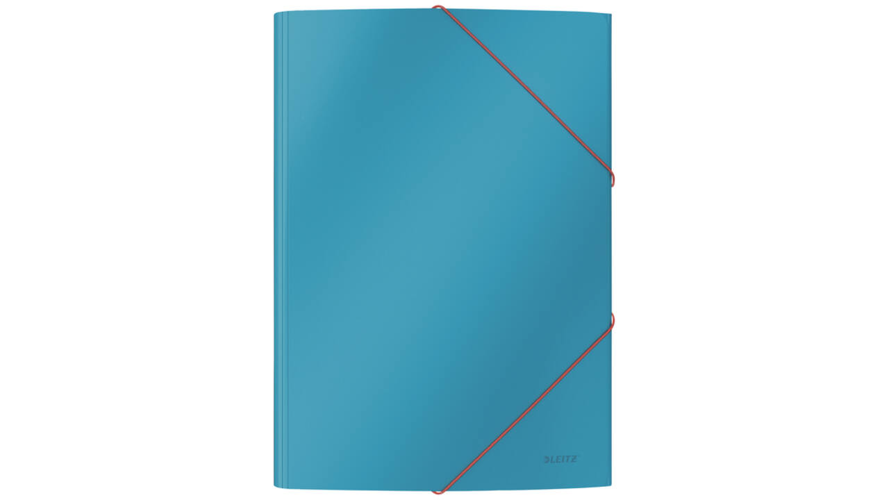 Elastomap Leitz Cosy A4 3-kleps blauw