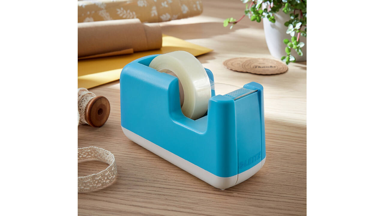 Plakbandhouder Leitz Cosy blauw