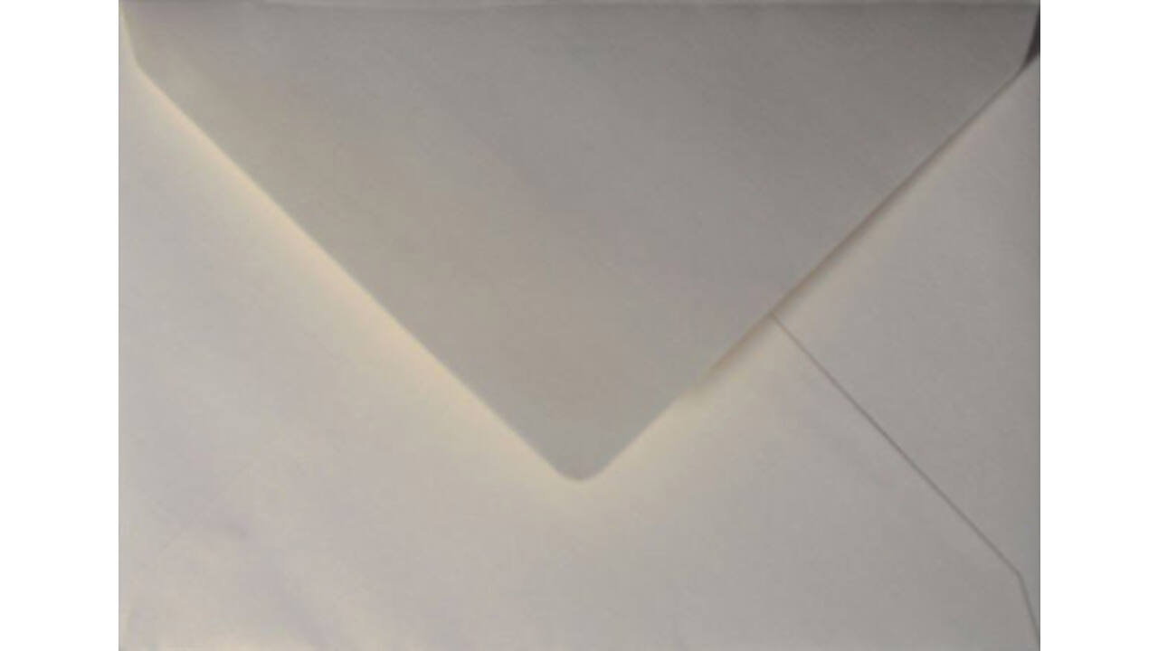 Envelop Papicolor EA5 156x220mm metallic ivoor pak à 6 stuks