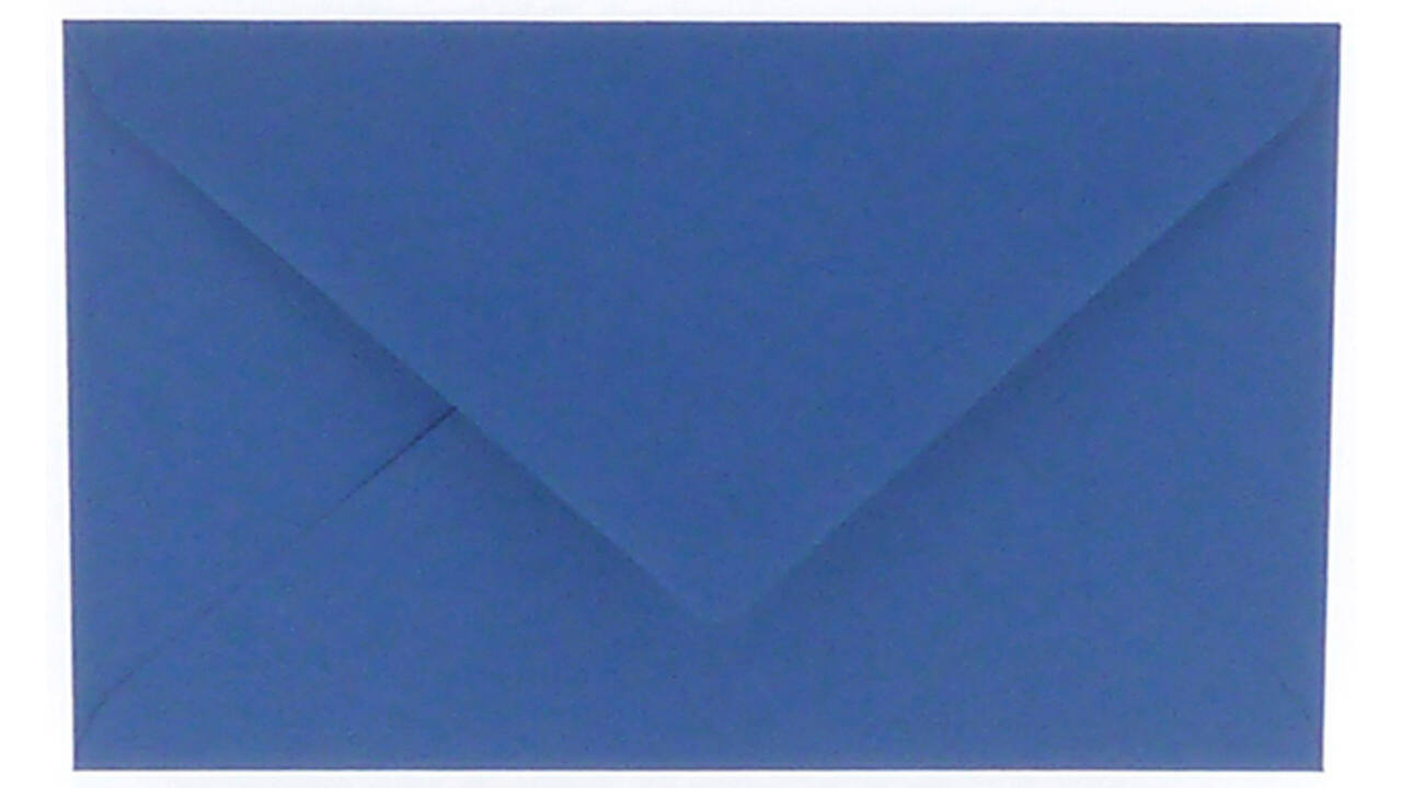 Envelop Papicolor EA5 156x220mm royal blauw pak à 6 stuks