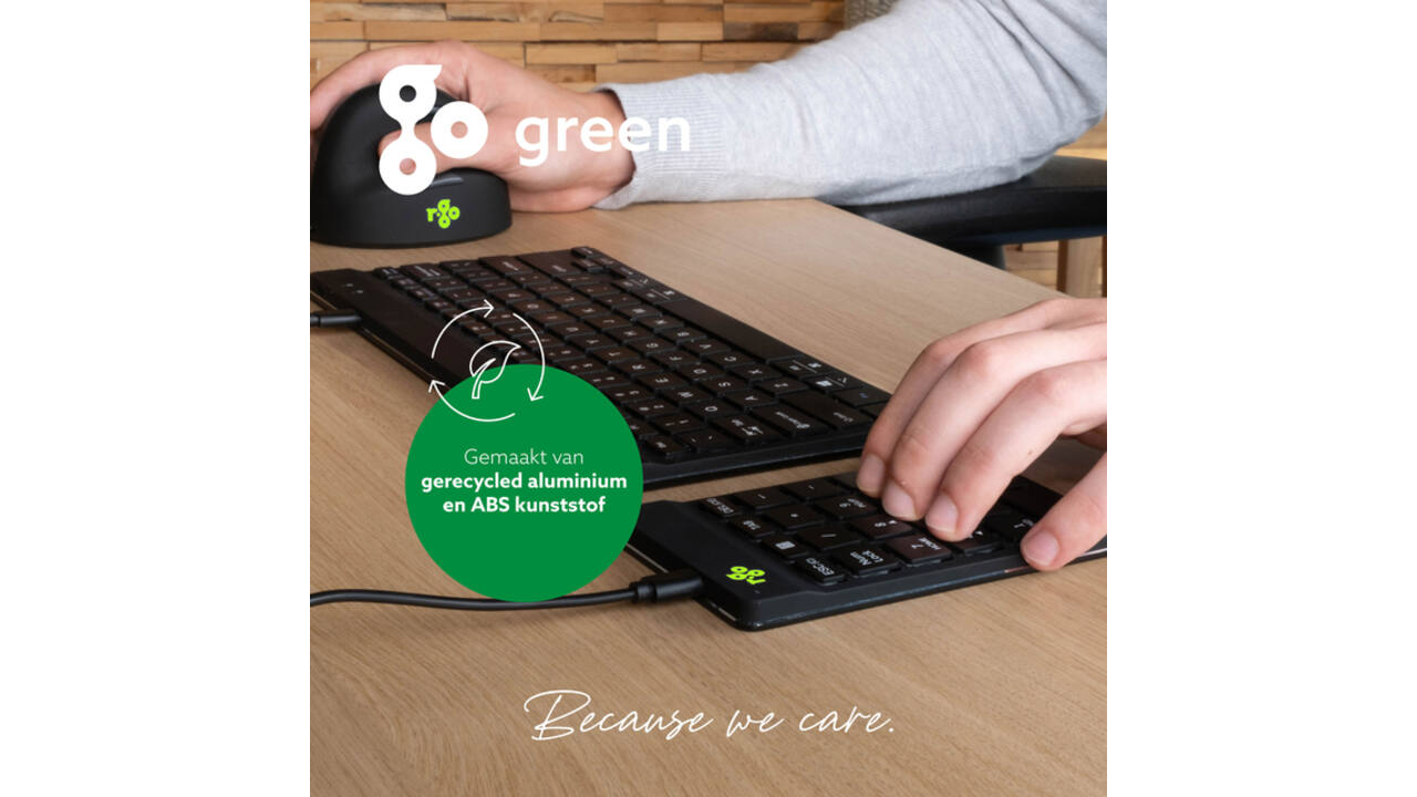 Toetsenbord R-Go Ergonomisch Numpad Break Draad
