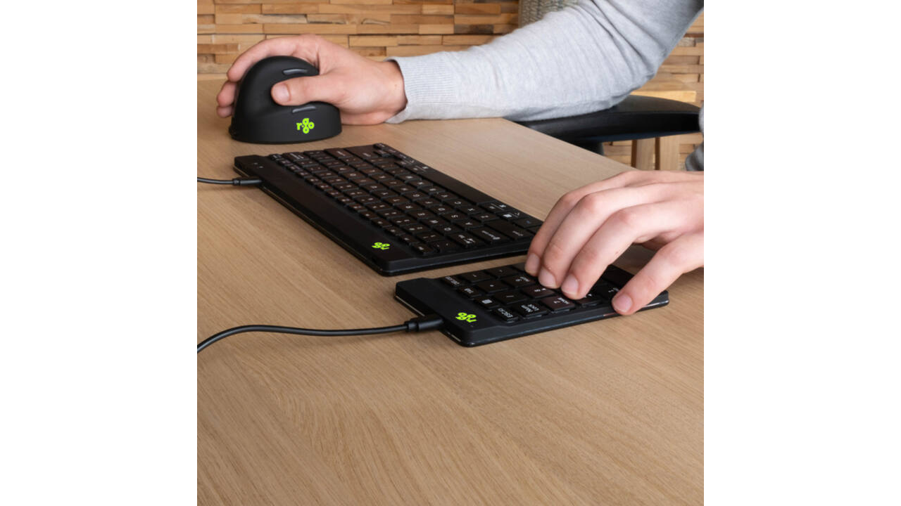 Toetsenbord R-Go Ergonomisch Numpad Break Draad