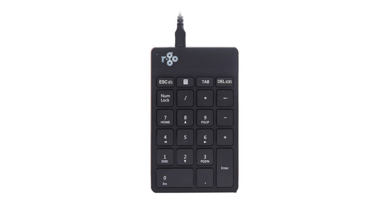 Toetsenbord R-Go Ergonomisch Numpad Break Draad