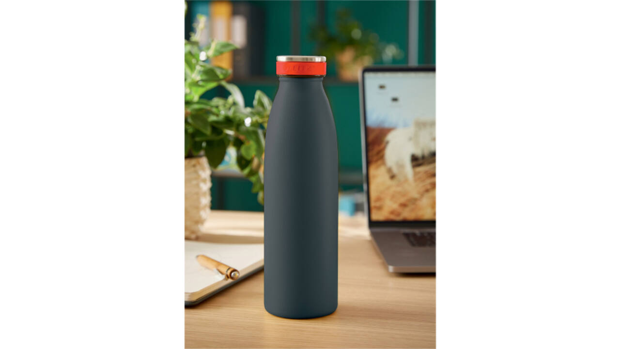 Drinkfles Leitz Cosy geïsoleerd fluweel grijs 500ml