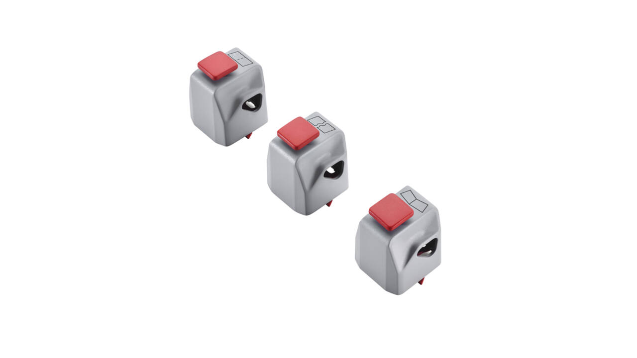 Creatiefset snijmachinekoppen voor Dahle 507 met driehoekige glijstang