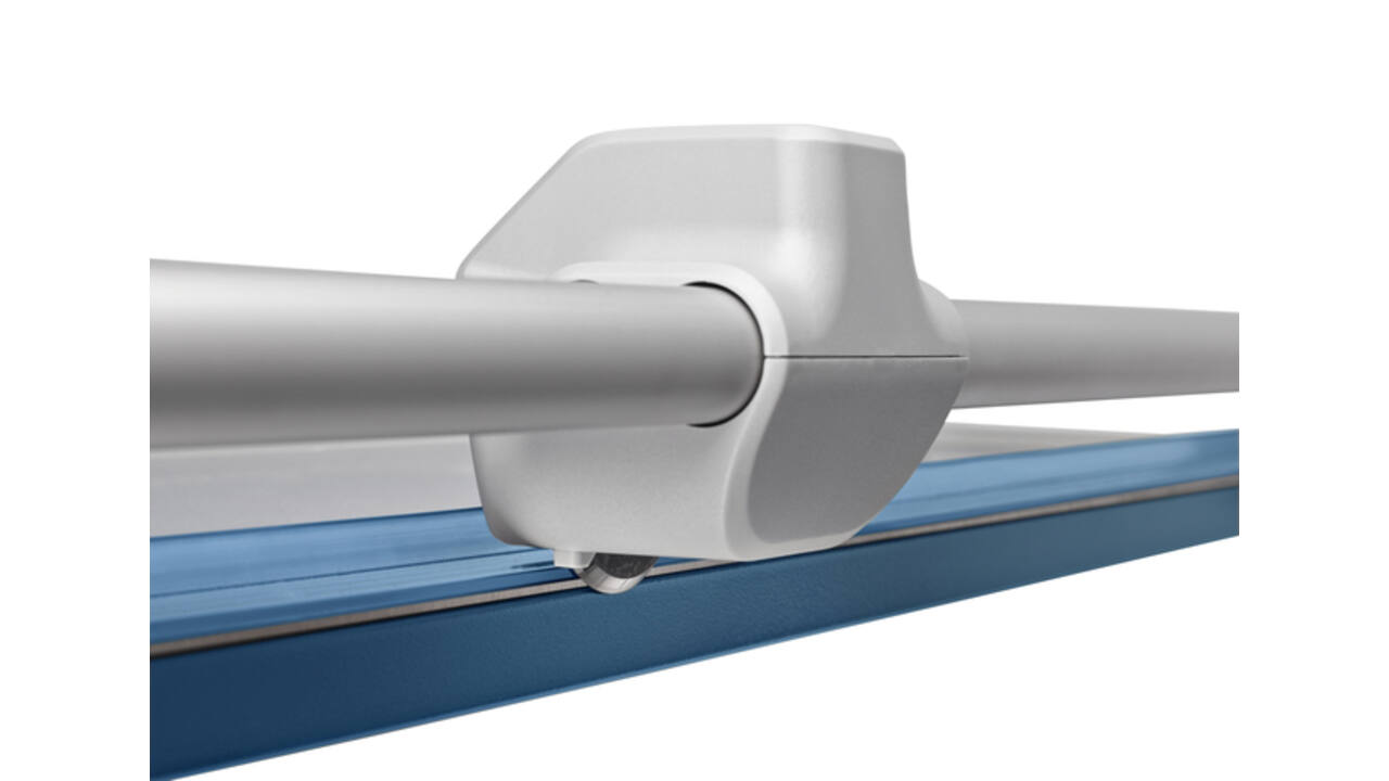 Snijmachinekop voor Dahle 550-558 met dubbele glijstang