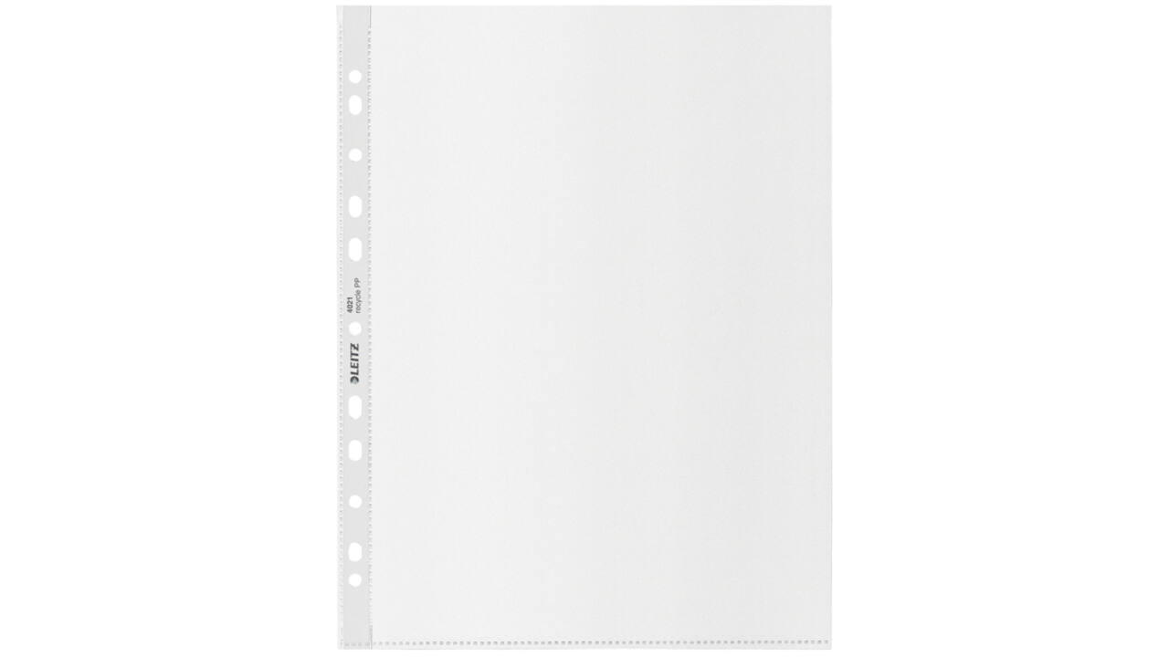 Showtas Leitz Recycle maxi 11-gaats PP A4 100micron transparant 25 stuks