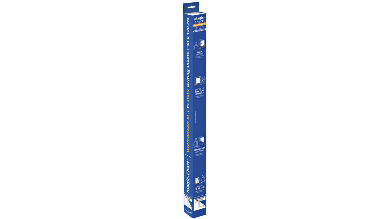 Magic-Chart Legamaster whiteboard XL 90x120cm wit 15 vel