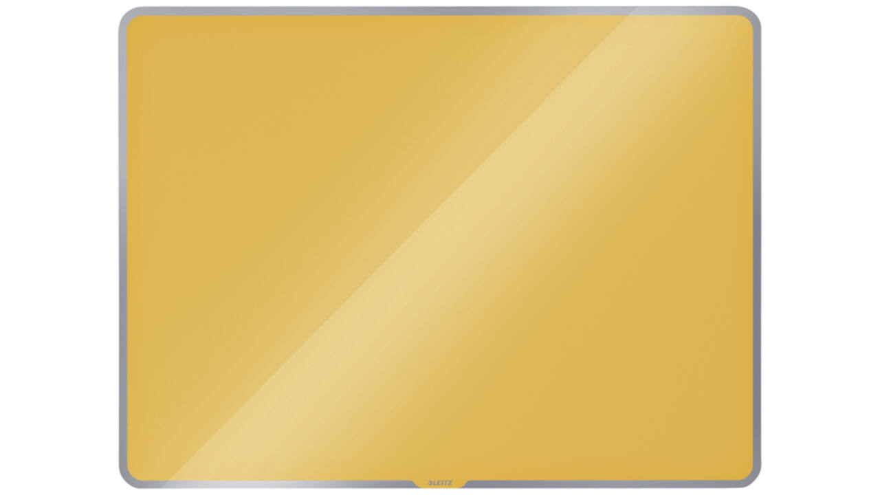 Glasbord Leitz Cosy magnetisch 800x600mm geel