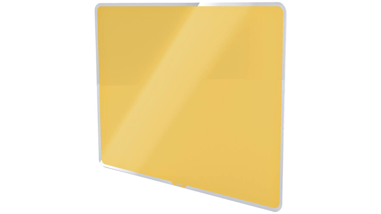 Glasbord Leitz Cosy magnetisch 800x600mm geel