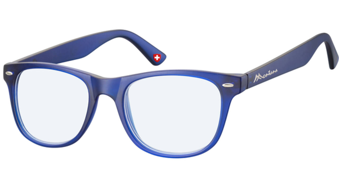 Leesbril Montana +2.00 dtp blue light filter blauw