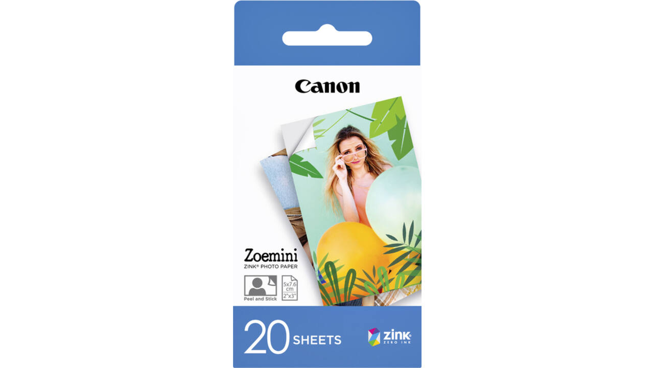 Fotopapier Canon Zoemini ZP-2030 20 vel