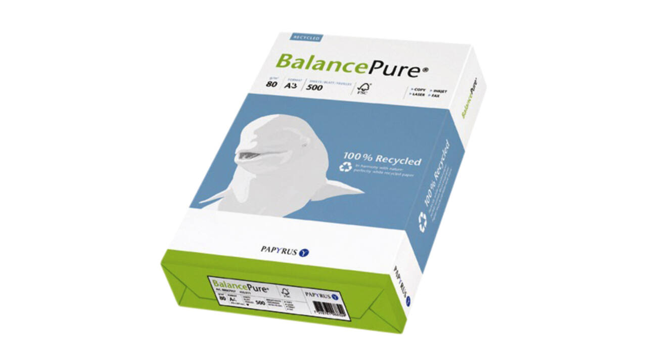 Kopieerpapier Balance Pure A3 80gr wit 500 vel