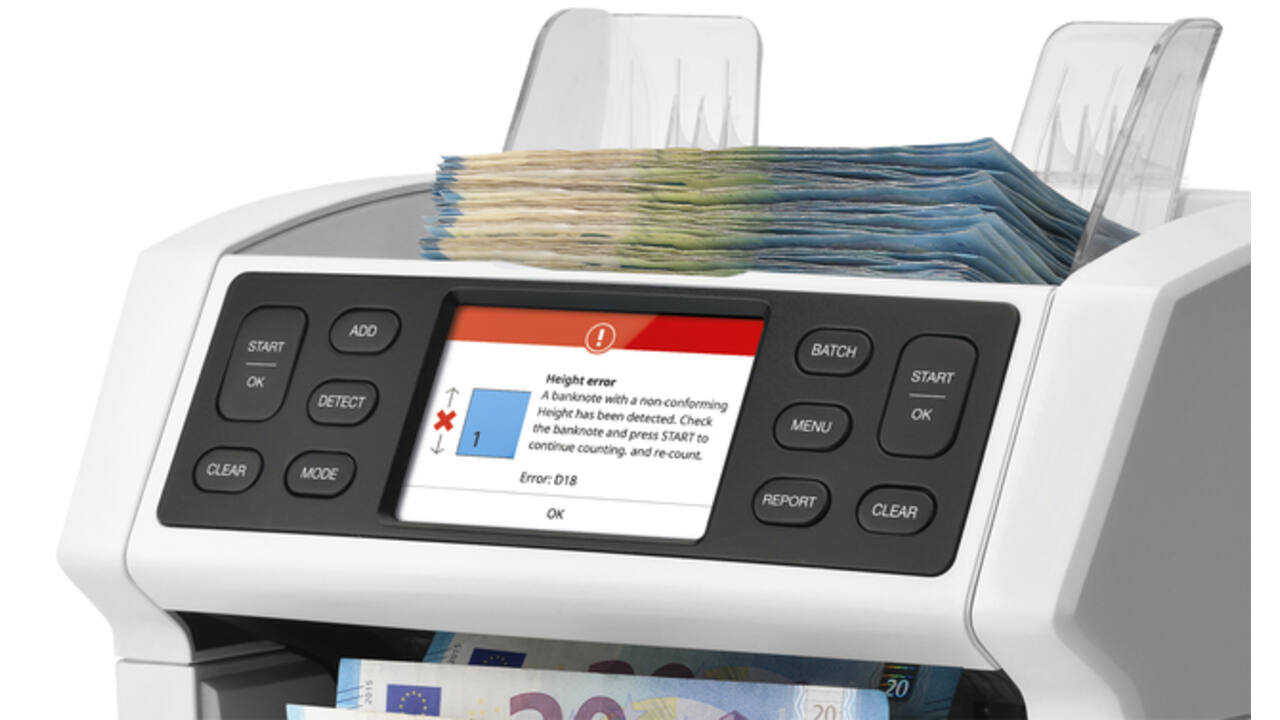 Biljettelmachine Safescan 2865-S wit