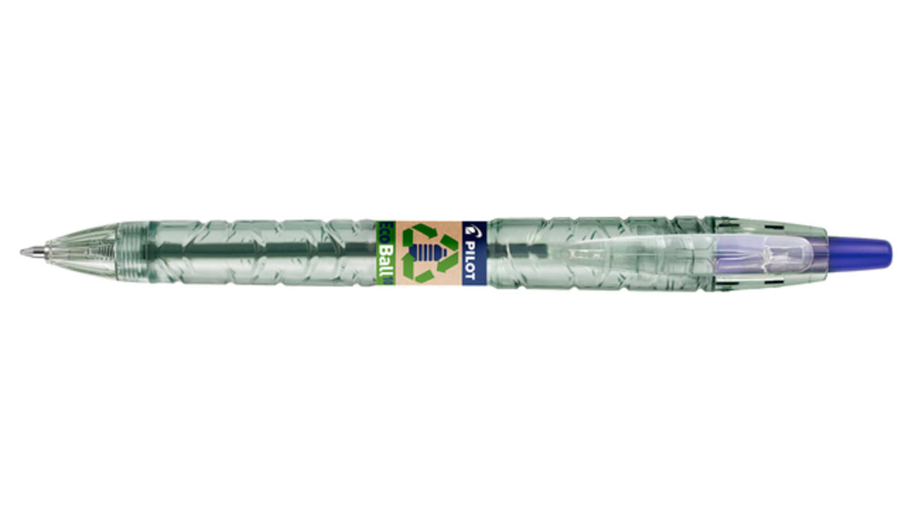 Balpen PILOT Begreen B2P EcoBall medium blauw