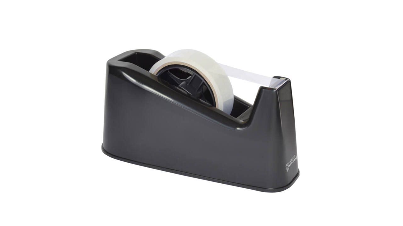 Plakbandhouder Rapesco Germ-Savvy 500 antibacterieel zwart