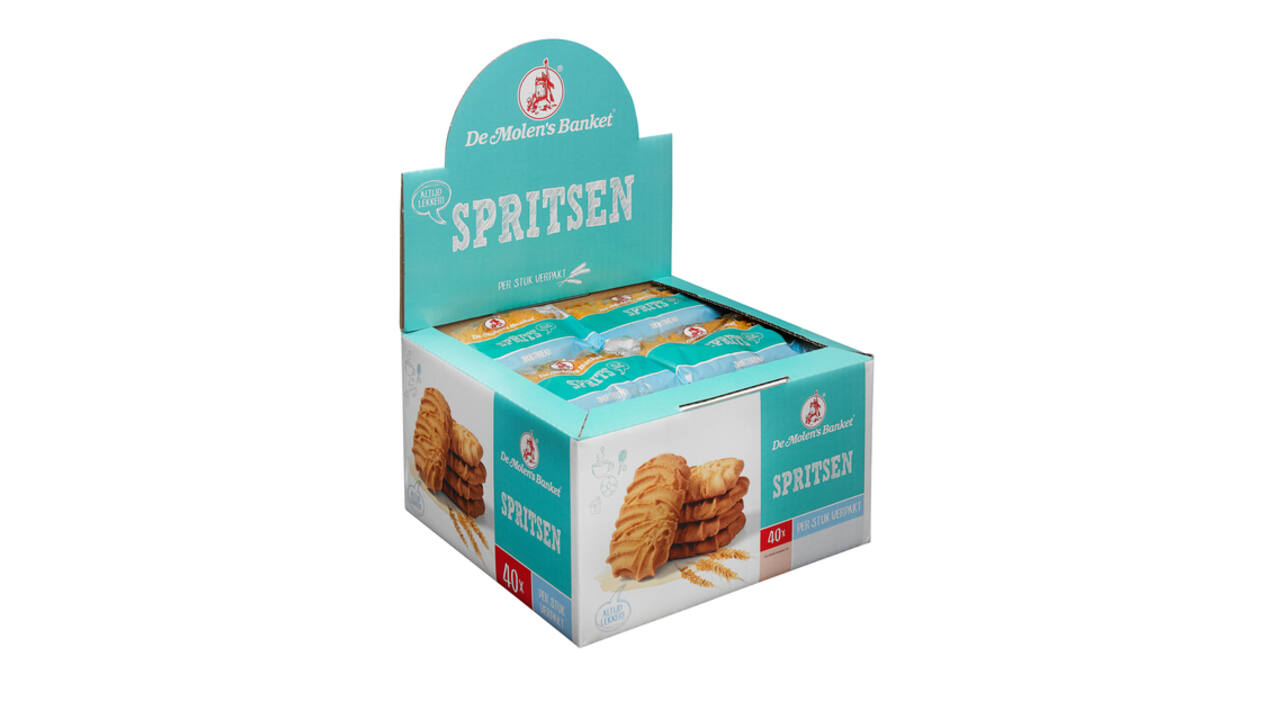 Koeken De Molen Spritsen 40x38gr