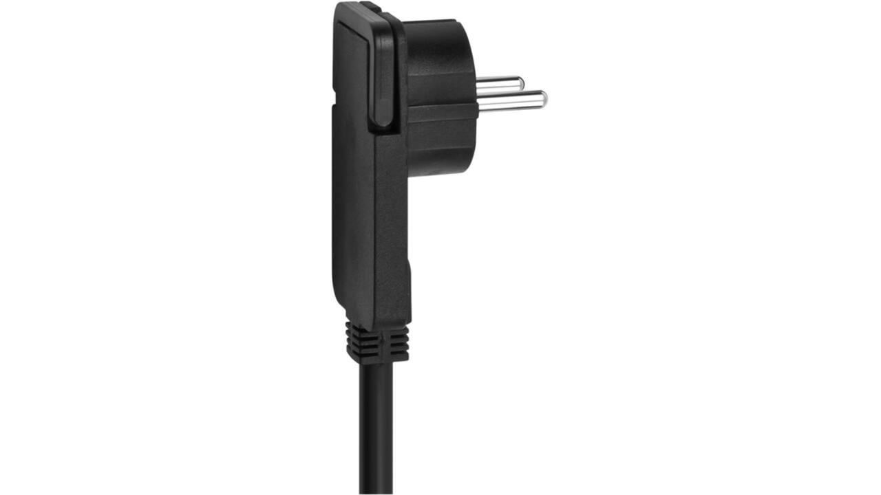 Stekkerdoos Brennenstuhl Comfort Plus 6vdig incl platte stekker 2m zw
