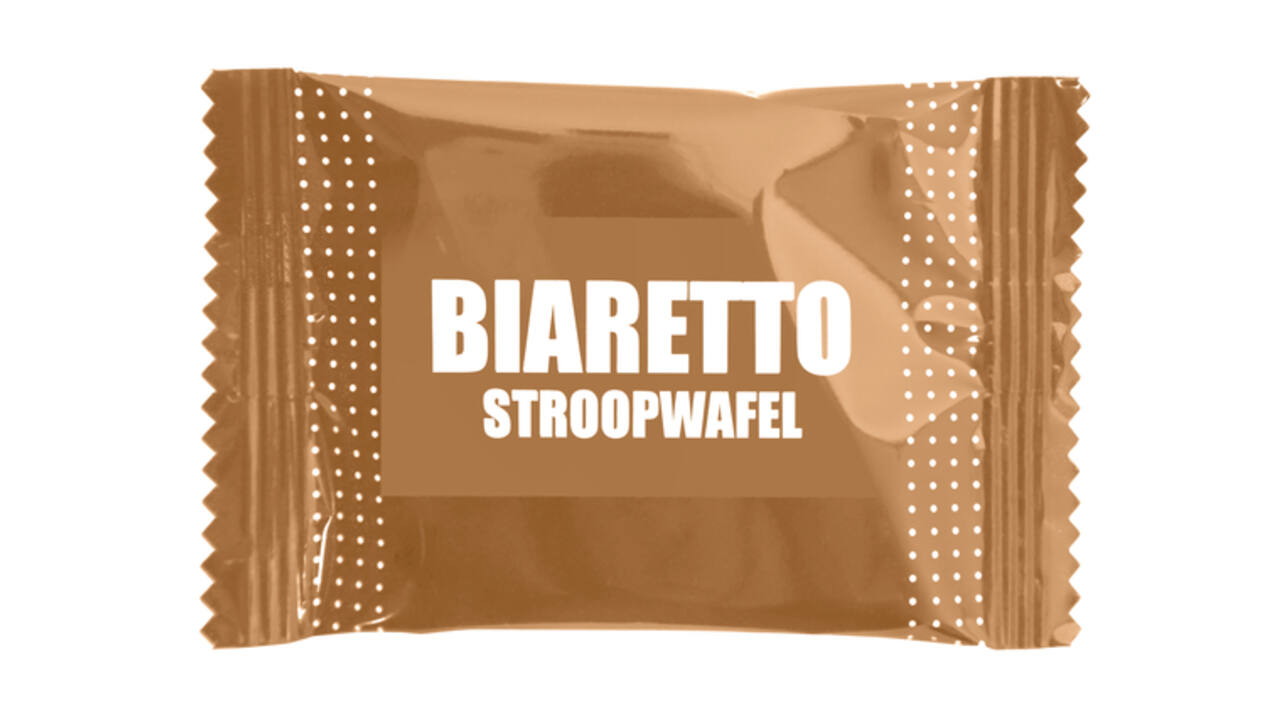 Koffiekoekjes Biaretto stroopwafels 120 stuks