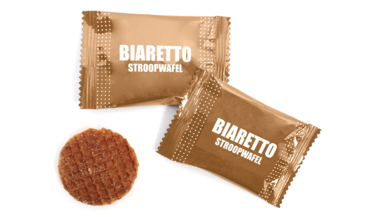 Koffiekoekjes Biaretto stroopwafels 120 stuks