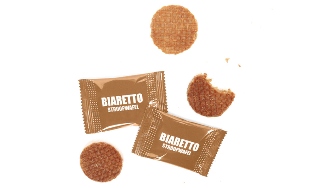 Koffiekoekjes Biaretto stroopwafels 120 stuks