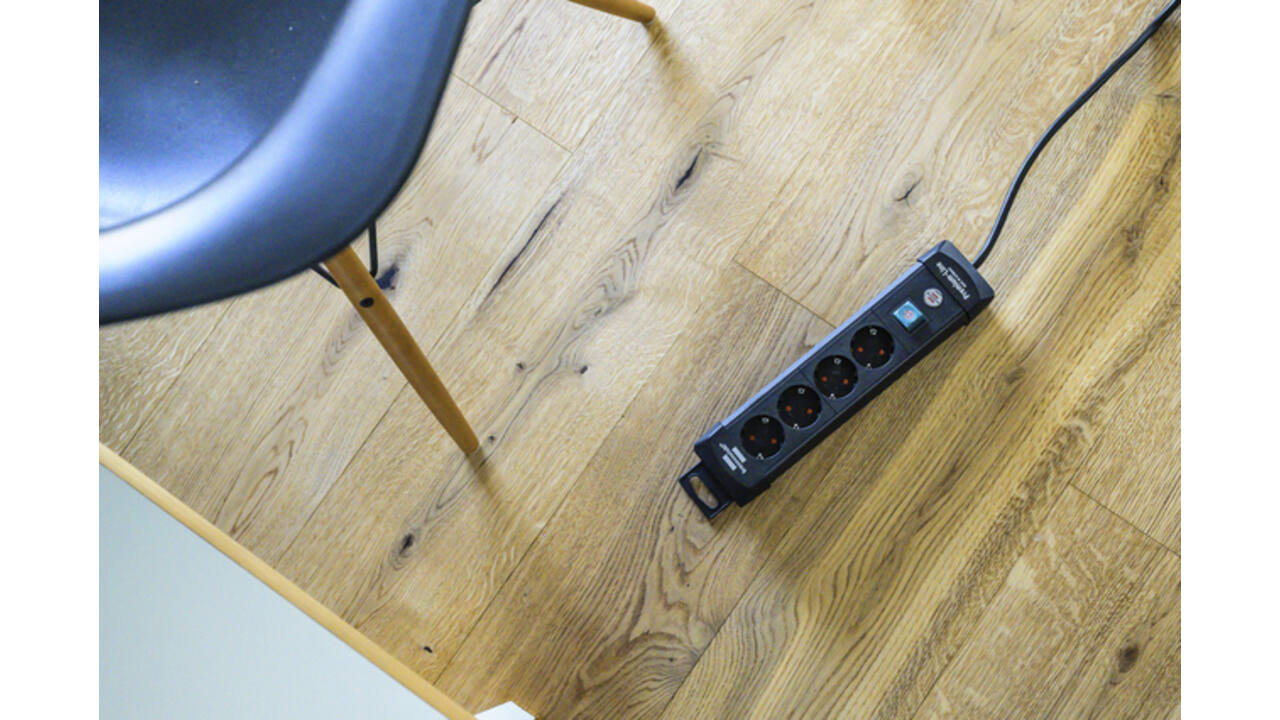 Stekkerdoos Brennenstuhl Premium 4 voudig 1.8 meter zwart