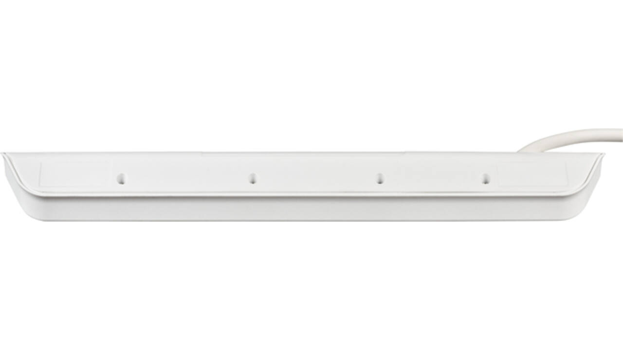 Stekkerdoos Brennenstuhl bureau Estilo 6vdig incl 2 USB 2m wit/zilver