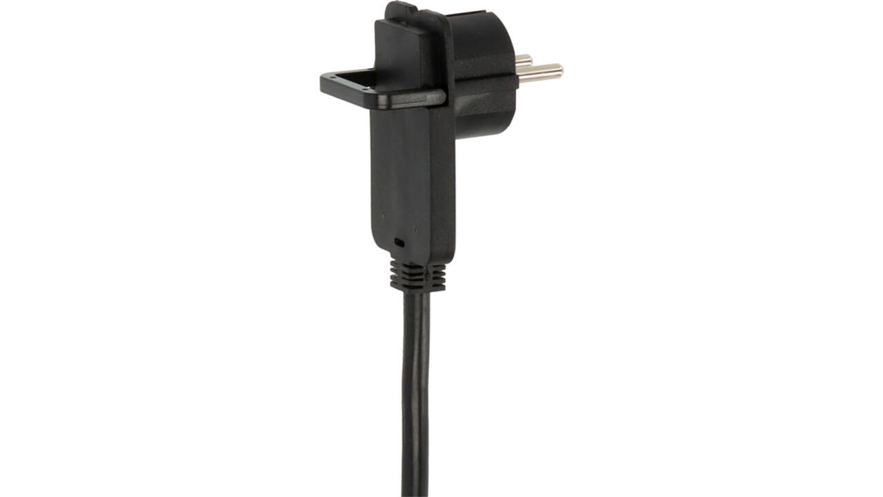 Stekkerdoos Brennenstuhl Comfort Plus 4vdg incl platte stekker 2m zw