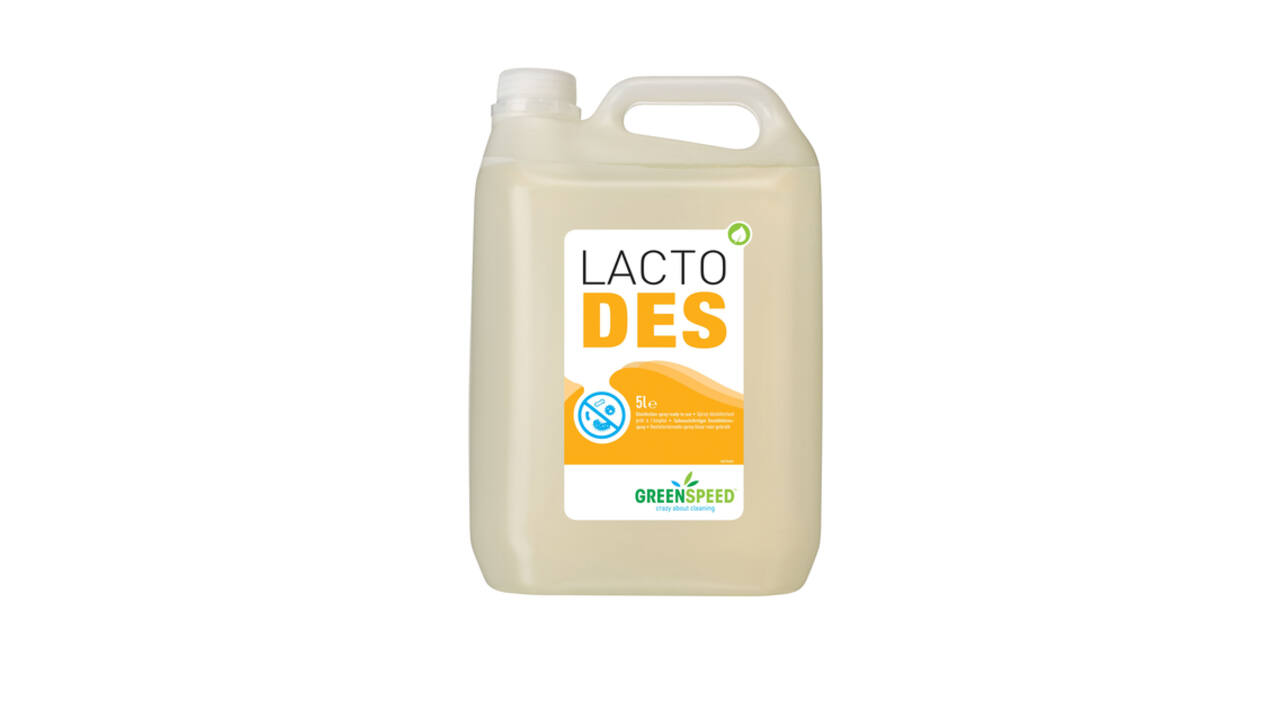 Desinfectiemiddel Greenspeed Lacto Des spray 5liter