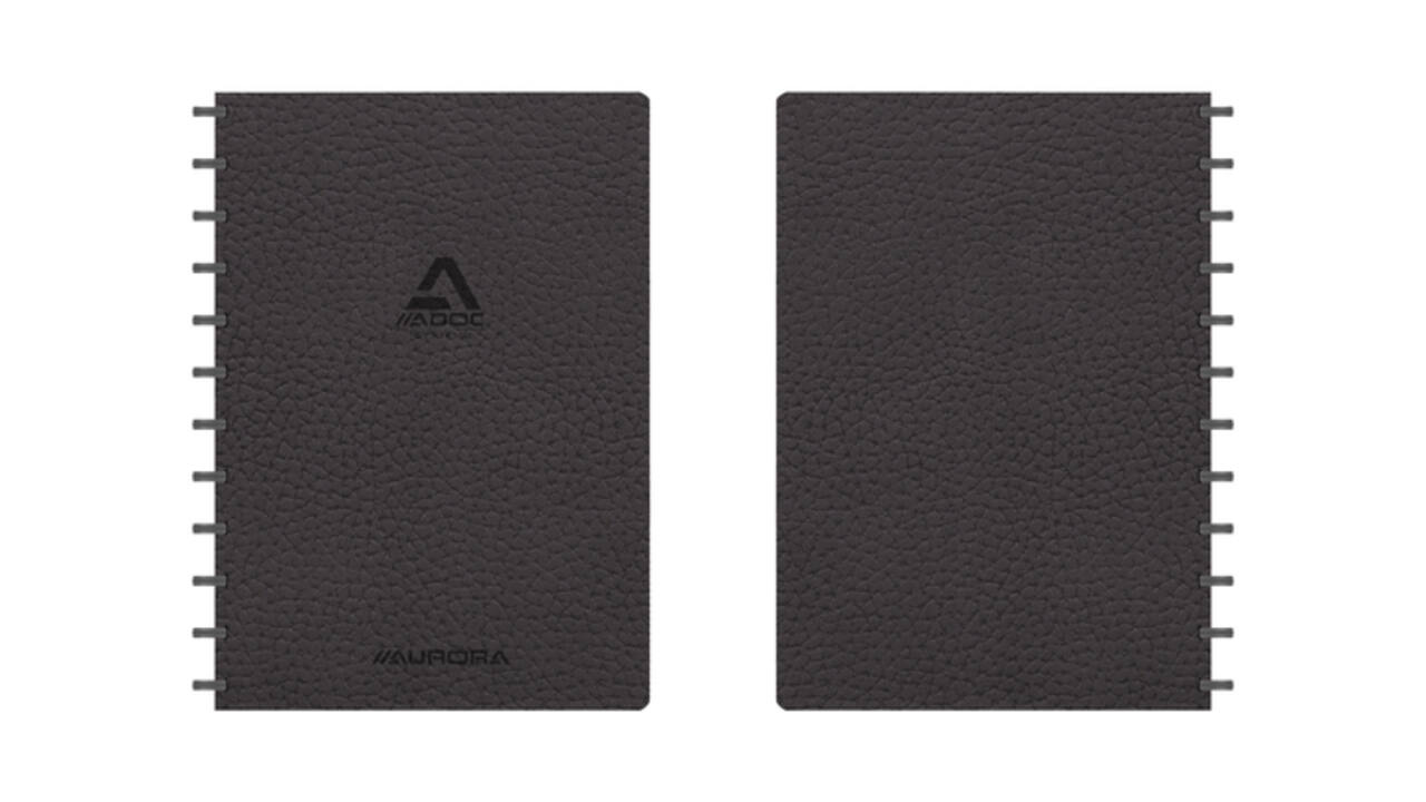 Schrift Adoc Business A4 lijn 144 pagina's 90gr zwart