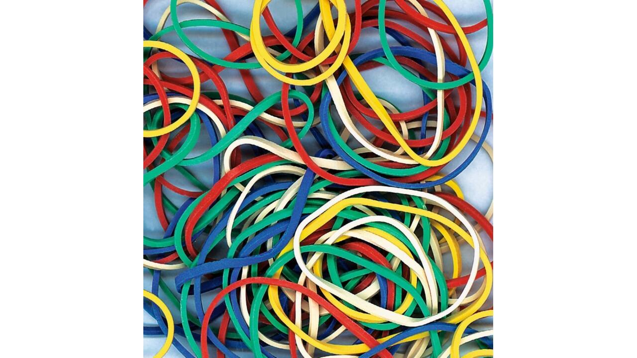 Elastiek Maped 50 gram assorti