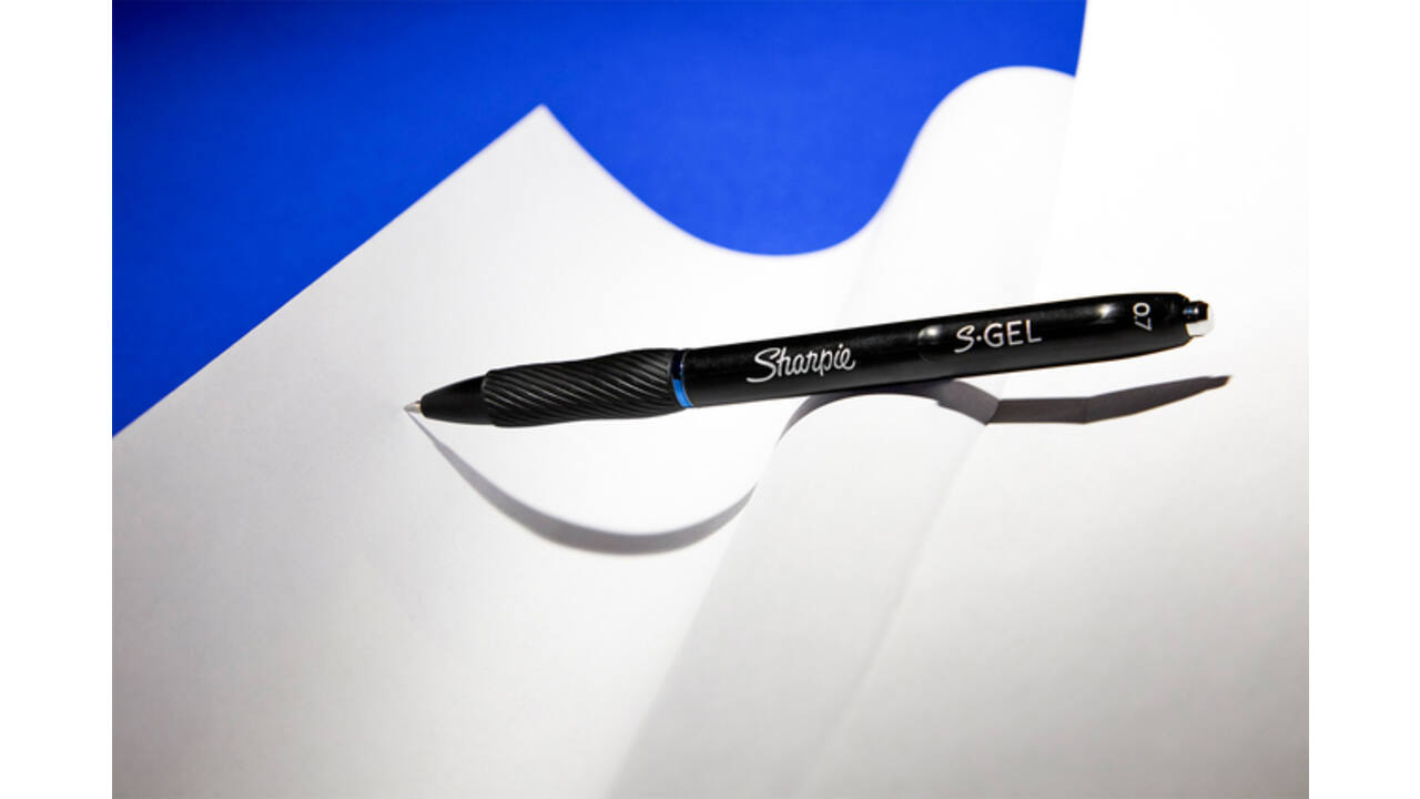 Gelschrijver Sharpie S-gel medium blauw