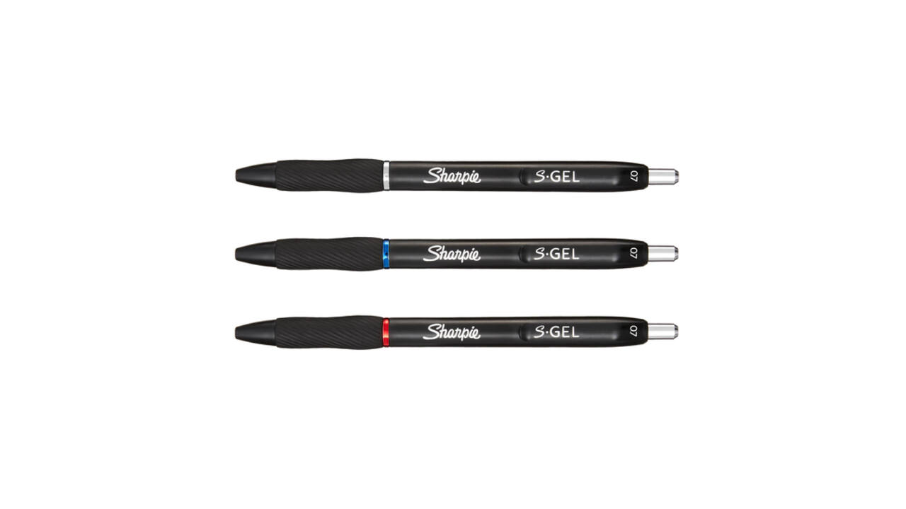 Gelschrijver Sharpie S-gel medium blauw