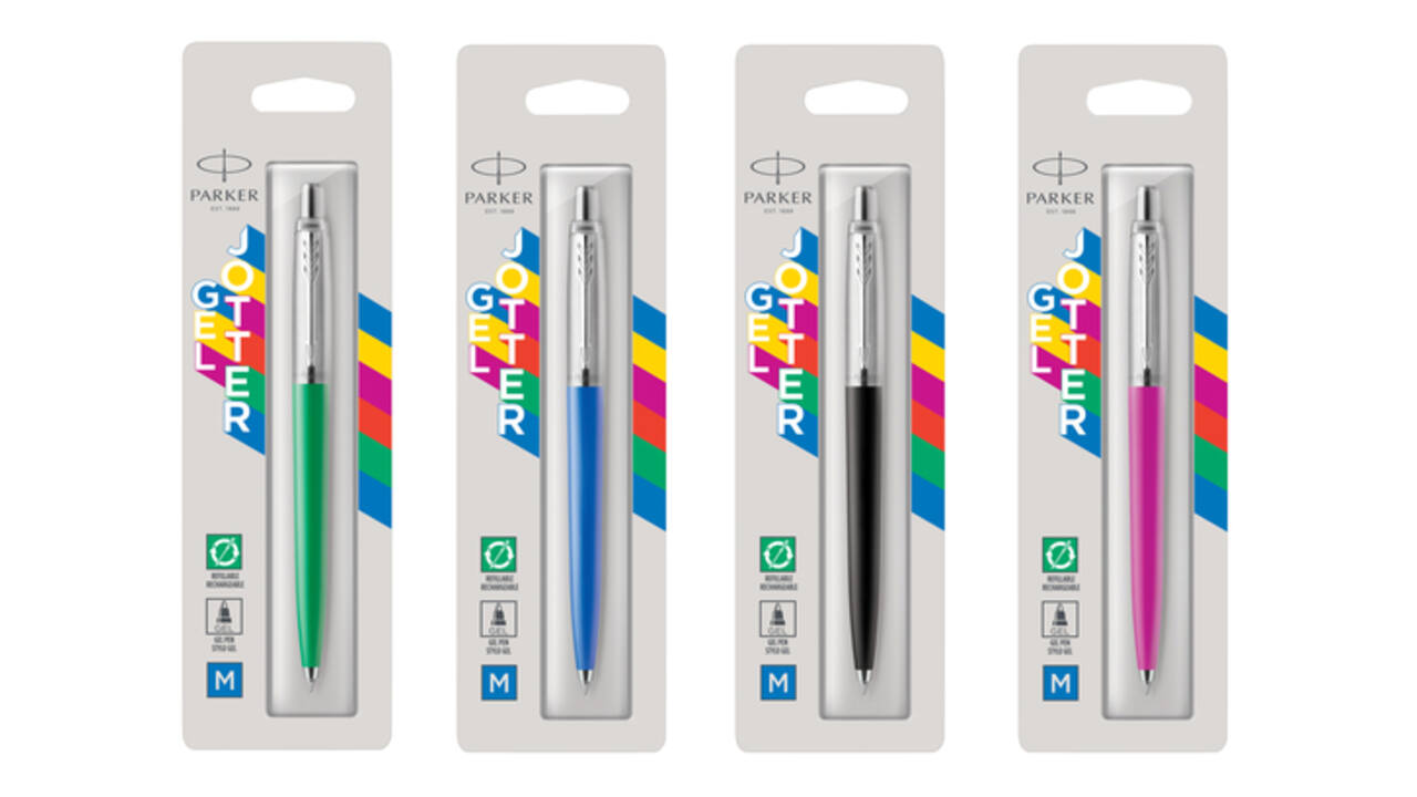Gelschrijver Parker Jotter Original black CT medium blister à 1 stuk
