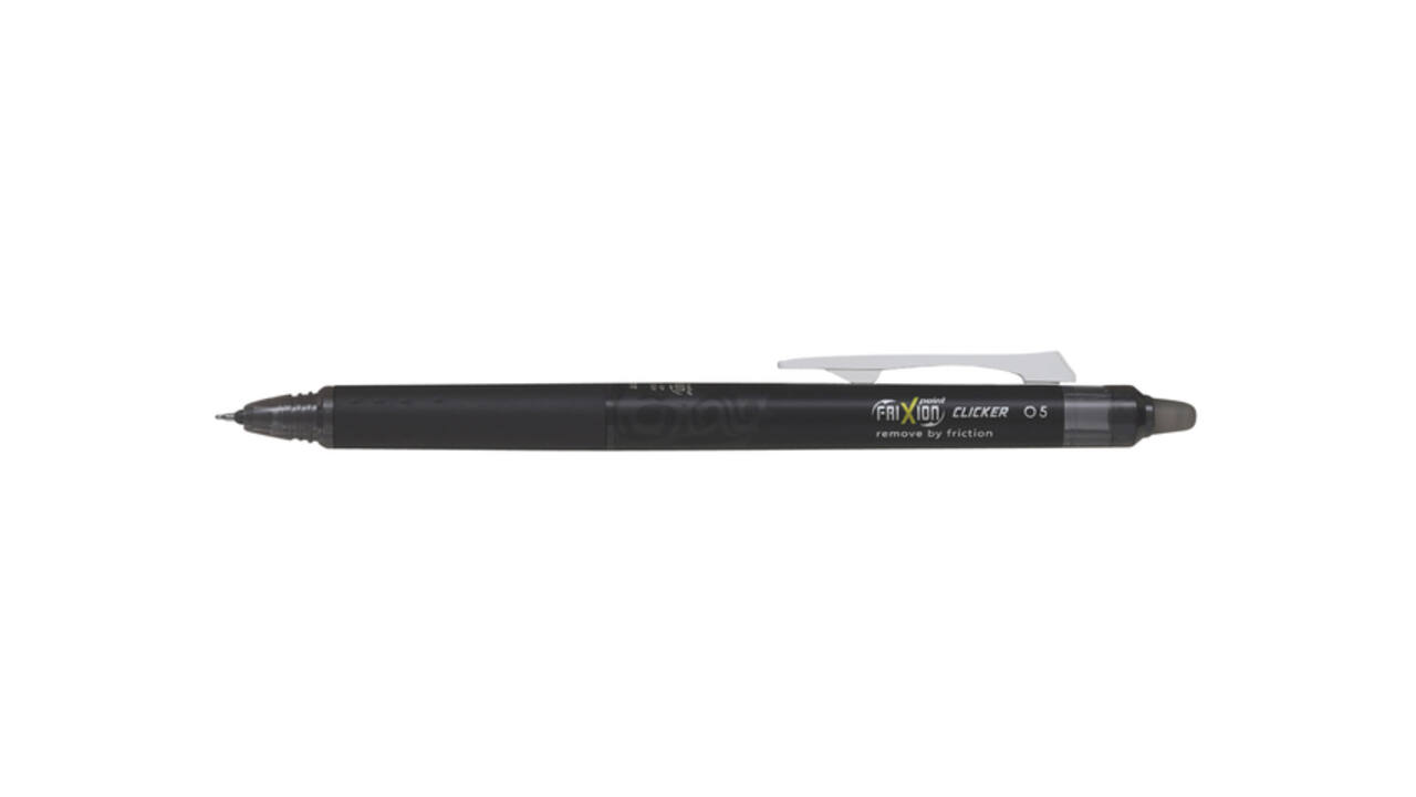 Rollerpen PILOT friXion Synergy point clicker fijn zwart