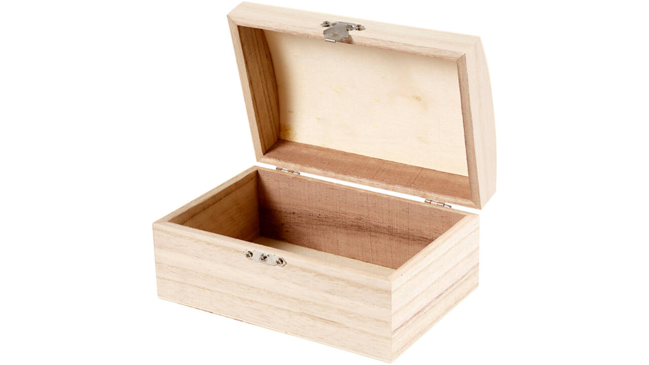 Schatkist Creativ Company 16.5x11x8.55cm hout