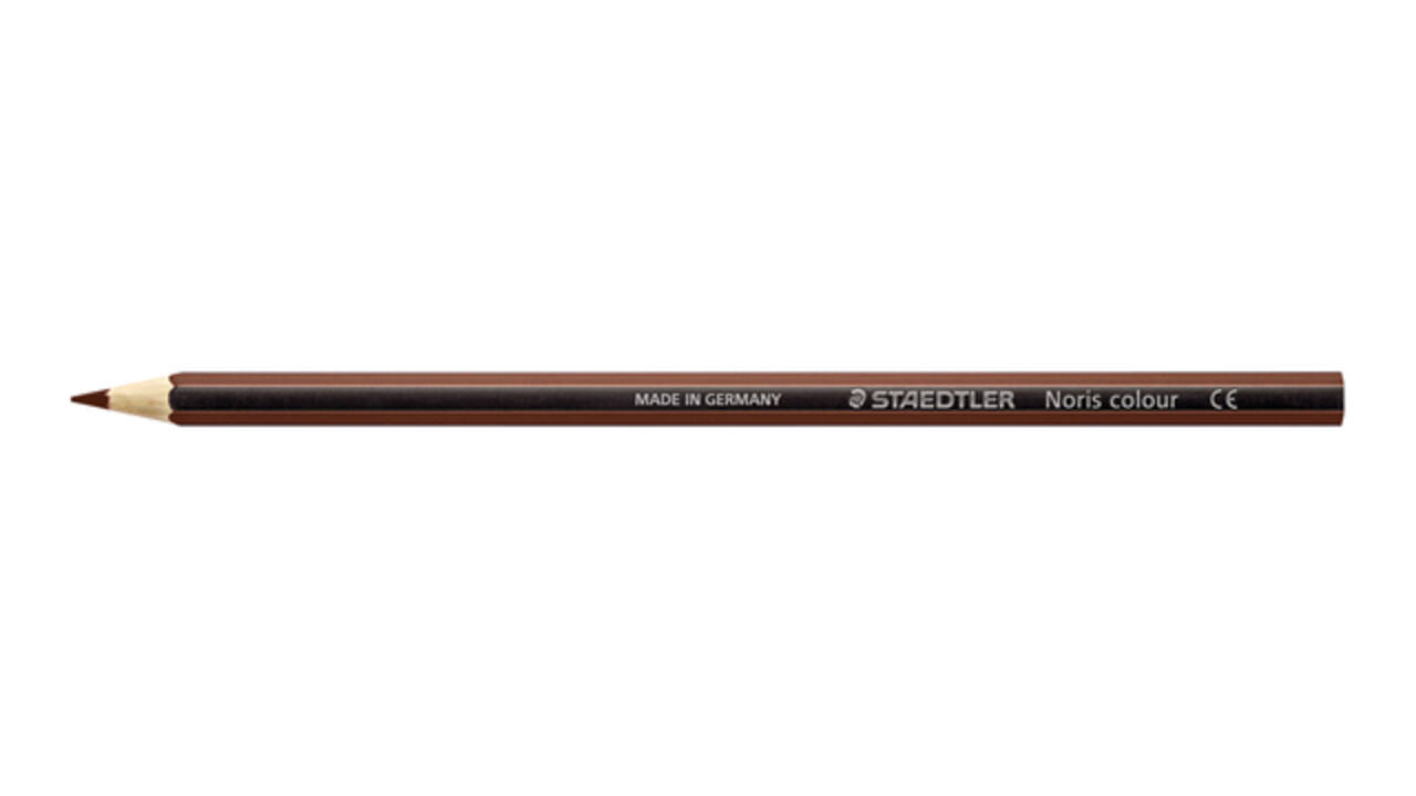 Kleurpotlood Noris 185 van Dyke bruin